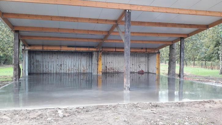 Betonvloer, Zakelijke goederen, Landbouw | Werktuigen, Ophalen