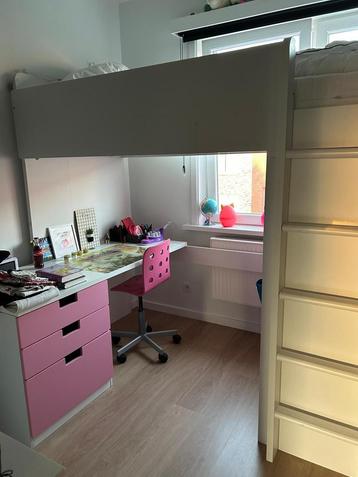 Combiné lit Mezzanine + bureau + armoire, Enlèvement, Utilisé, Lit mezzanine