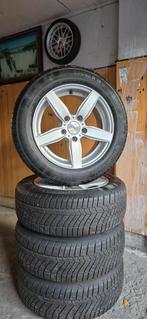 5×120 lichtmetalen velgen met winterbanden voor de BMW 3-ser, Auto-onderdelen, Banden en Velgen, Gebruikt, 16 inch, Banden en Velgen
