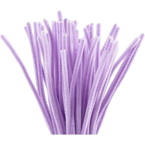 Chenilledraden 30 cm x 6 mm beige – 50 stuks, Hobby en Vrije tijd, Knutselen, Nieuw, Knutselwerk, Verzenden