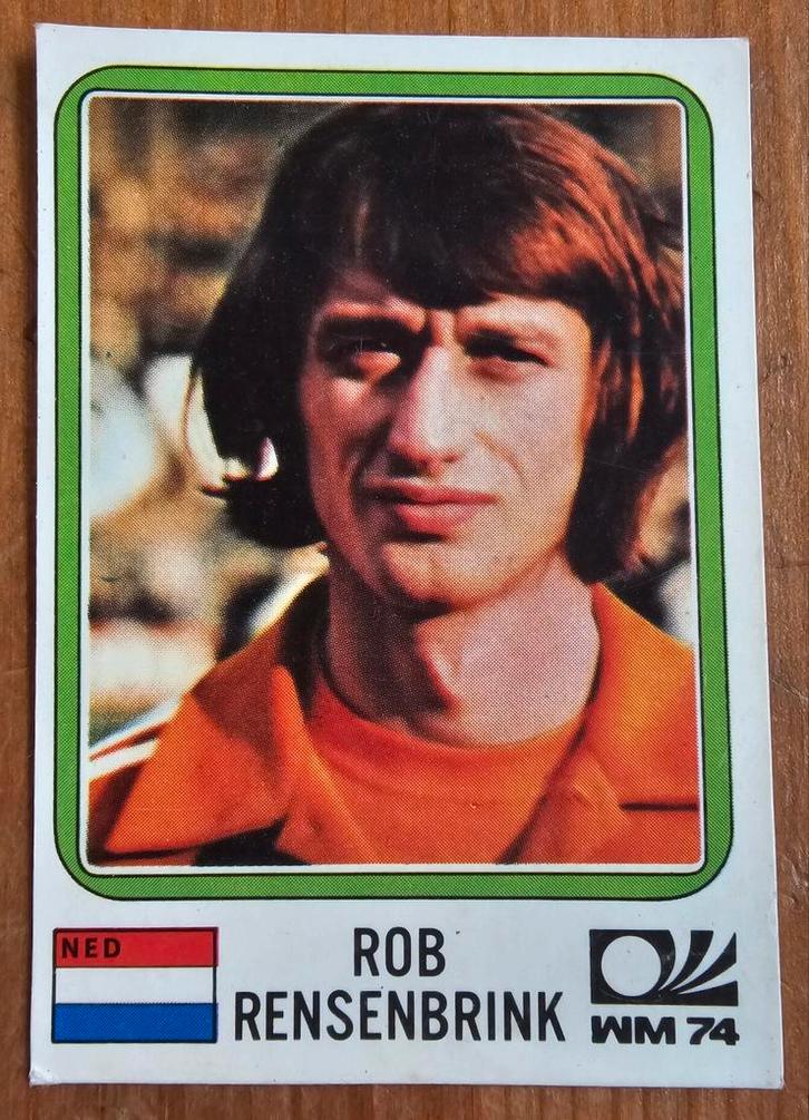 Panini Munich 74 N 248 Rob Rensenbrink Anderlecht !, Hobby & Loisirs créatifs, Autocollants & Images, Comme neuf, Autocollant