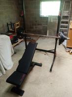 Pack musculation, Sport en Fitness, Fitnessmaterialen, Ophalen, Gebruikt, Benen, Halterstangen