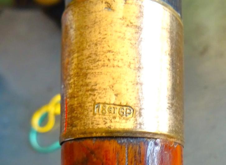 CANNE DE MARCHE Francs Maçon OBJET Maçonnique CULTE VINTAGE, Divers, Bâtons de marche, Utilisé, Enlèvement ou Envoi