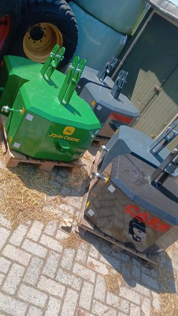 Frontgewichten landbouw Case/Fendt/Claas/John Deere 550KG beschikbaar voor biedingen