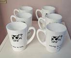 6 mugs tasses luminarc vache qui regarde passer le train