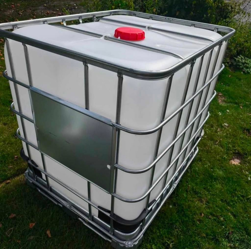 Cuve alimentaire 1.000 L servi une fois, Jardin & Terrasse, Barils de pluie, Enlèvement ou Envoi