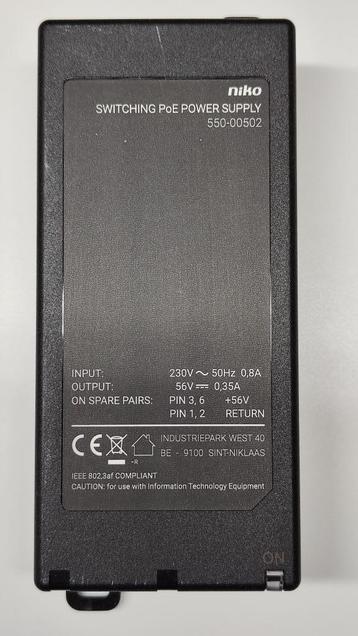Niko 550-00502 PoE injector 20W beschikbaar voor biedingen