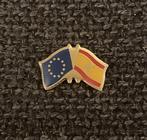 PIN - VLAG - SPANJE - ESPAGNE - EUROPA - EUROPESE UNIE, Collections, Utilisé, Envoi, Ville ou Campagne, Insigne ou Pin's