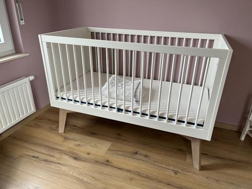 Prijsverlaging! Kinderbed Kidsmill sixties, Enfants & Bébés, Chambre d'enfant | Lits, Comme neuf, 140 à 160 cm, 70 à 85 cm, Sommier à lattes