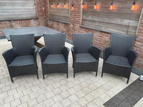 4 Kwaliteitsvolle tuinstoelen, Tuin en Terras, Tuinstoelen, Zo goed als nieuw, Ophalen
