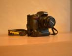 Nikon D600 full-frame bundel: DSLR + flitser + lens + grip, Audio, Tv en Foto, Fotocamera's Digitaal, Gebruikt, Spiegelreflex