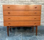 Deens design retro ladekast - vintage commode, Huis en Inrichting, Ophalen, Zo goed als nieuw