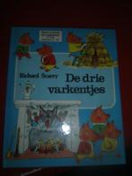 kinderboek Richard Scarry de drie varkentjes, Boeken, Gelezen, Ophalen of Verzenden