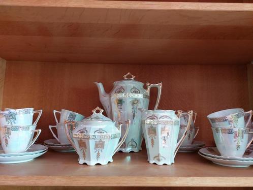 koffieservies uit parelmoer, Antiek en Kunst, Antiek | Servies compleet, Ophalen