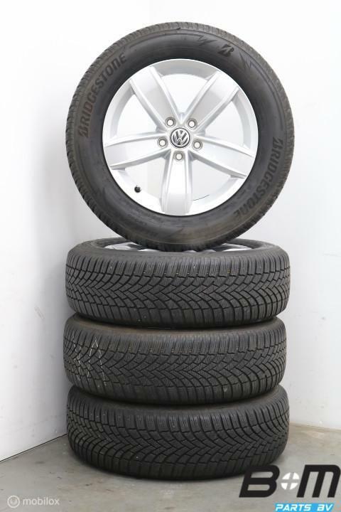 Winter ! set 17 inch velgen VW Tiguan 3 5N0071497, Auto-onderdelen, Banden en Velgen, Velg(en), Gebruikt