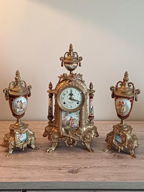 Vintage Lancini klok, Antiquités & Art, Antiquités | Horloges, Enlèvement ou Envoi