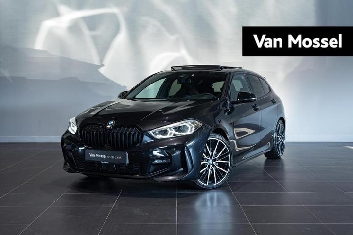 BMW 1-serie 118i | PANO| HEAD UP| LEDER| SCHADOW| KEYLESS| H, Auto's, BMW, Bedrijf, Te koop, 1 Reeks, ABS, Airbags, Airconditioning