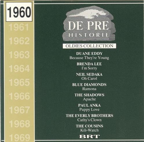 CD's DE PRE HISTORIE - 1960 / 1969 Vol. 1, Cd's en Dvd's, Cd's | Pop, Zo goed als nieuw, 1960 tot 1980, Ophalen of Verzenden