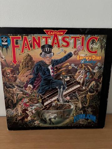 LP - Elton John - Captain Fantastic  beschikbaar voor biedingen