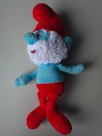 Petite peluche Grand Schtroumpf, Verzamelen, Smurfen, Verzenden, Gebruikt, Grote Smurf, Poppetje, Figuurtje of Knuffel
