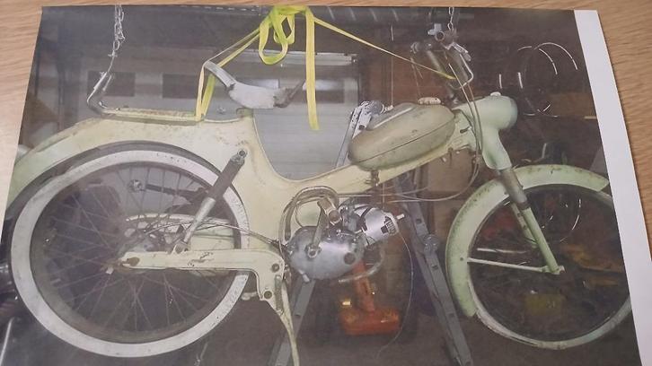 Puch ms50 project, Fietsen en Brommers, Brommers | Puch, Gebruikt, Overige modellen, Ophalen