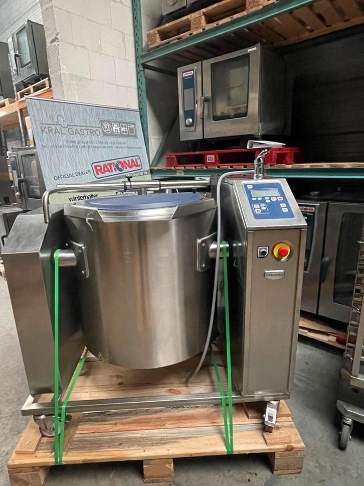 Electrolux Verrijdbare Kookketel met roerwerk Variomix 200L, Zakelijke goederen, Horeca | Keukenapparatuur, Overige typen, Gebruikt