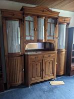 antieke vitrine buffet kast met gebogen glas, Ophalen