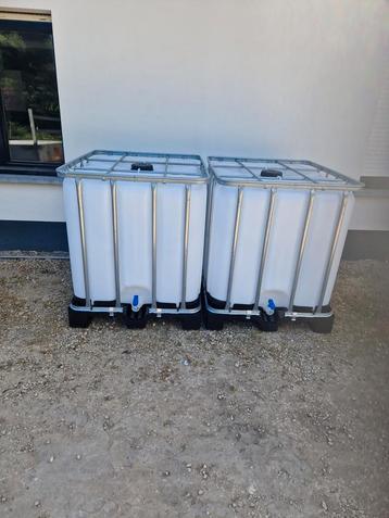 IBC containers 1000 L, Tuin en Terras, Regentonnen, Ophalen of Verzenden, Zo goed als nieuw