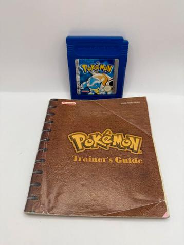 Pokémon Blue Version Nintendo Game Boy + Manual beschikbaar voor biedingen