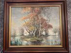Schilderij Julien Schaeverbeke, Ophalen
