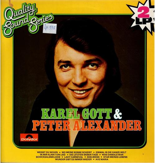 lp   /   Karel Gott & Peter Alexander – Karel Gott & Peter A, Cd's en Dvd's, Vinyl | Overige Vinyl, Overige formaten, Ophalen of Verzenden