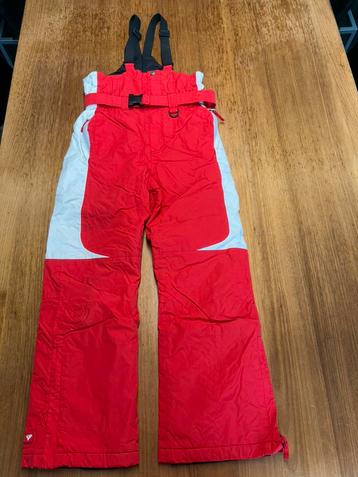 Pantalon de ski rouge Rucanor taille 140, Enlèvement ou Envoi, Comme neuf, Vêtements