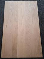 Massief eiken paneel, tablet, plank 114cm x 58.5cm x 2.5cm, Doe-het-zelf en Bouw, Ophalen, 25 tot 50 mm, Eiken, Zo goed als nieuw