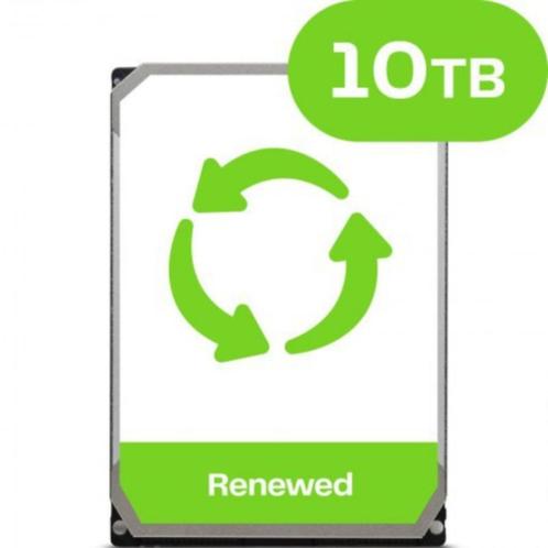 10TB SATA Harddisk A-Grade Renewed, Computers en Software, Harde schijven, Refurbished, Desktop, Intern, HDD, SATA, Ophalen of Verzenden