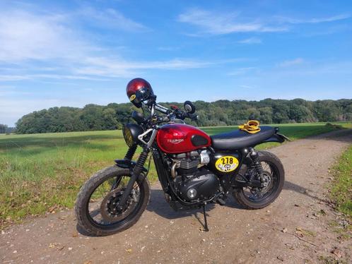 Triumph street scrambler 900, Motoren, Accessoires | Overige, Zo goed als nieuw, Ophalen