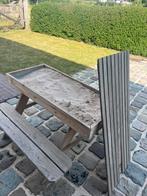 zandbak picknicktafel, Ophalen, Gebruikt