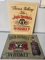 2 metalen platen van JACK DANIEL'S (40,5/31,5), Huis en Inrichting, Ophalen of Verzenden, Nieuw