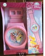 Grote klok/horloge vorm prinsessen., Ophalen of Verzenden, Nieuw