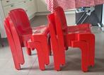 4 stoelen vintage 1973 Kartell Milano 4869 Joe Colombo, Huis en Inrichting, Ophalen, Gebruikt, Vier, Vintage 1973