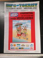 Flyer Stripfestival Middelkerke daté de 2000 publicité, Comme neuf, Enlèvement ou Envoi