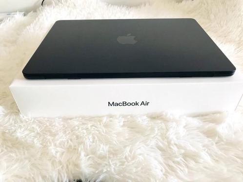 MacBook Air M3 – 13.6", 8GB RAM, Midnight – Excellent Condit, Computers en Software, Apple Macbooks, Zo goed als nieuw, MacBook Air