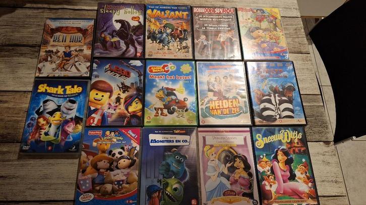 Verschillende kinderdvd's, Cd's en Dvd's, Dvd's | Kinderen en Jeugd, Gebruikt, Tv non-fictie, Overige genres, Alle leeftijden
