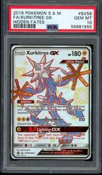 Xurkitree GX PSA 10 - SV58/SV94 - Sun & Moon - Hidden Fates, Verzenden, Zo goed als nieuw, Losse kaart