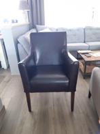 4 lederen zetels, Ophalen, Gebruikt, Eenpersoons, Minder dan 75 cm
