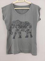 Kakigroen T-shirt, Atmosphere, Ophalen of Verzenden, Korte mouw, Maat 36 (S)