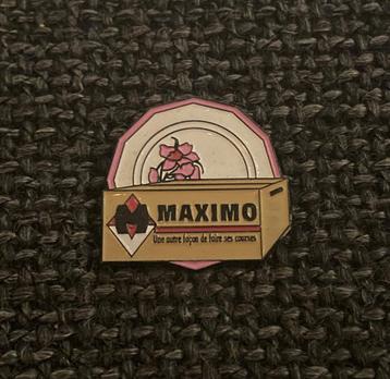 PIN - MAXIMO, Envoi, Utilisé, Autres sujets/thèmes, Insigne ou Pin's