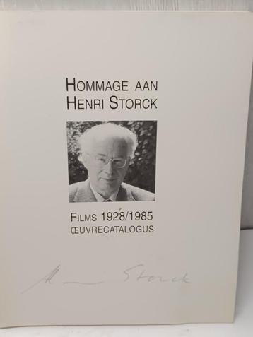 Hommage aan Henri Storck films 1928 1985 oeuvrecatalogus beschikbaar voor biedingen