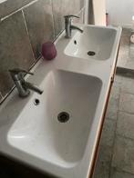 Lavabo doubbel kraan, Ophalen, Zo goed als nieuw