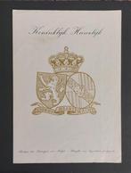 Luxevelletje - Koninklijk huwelijk Boudewijn & Fabiola 1960, Postzegels en Munten, Ophalen, Staatshoofden, Zonder envelop, Postfris