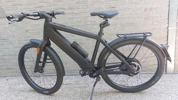 Stromer ST3 Pinion Deep Black Sport L, Fietsen en Brommers, Elektrische fietsen, Zo goed als nieuw, Stromer, 55 tot 59 cm, 50 km per accu of meer